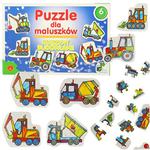 ALEXANDER Puzzle dla maluszków - maszyny budowlane 2+ w sklepie internetowym okazje24.eu