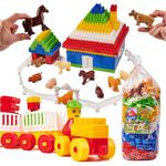 DIPLO Farma duża klocki dla dzieci konstrukcyjne plastikowe 292el. w sklepie internetowym okazje24.eu