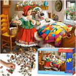 CASTORLAND Puzzle układanka 120 elementów Little Red Riding Hood - Czerwony Kapturek 6+ w sklepie internetowym okazje24.eu