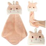 Ręcznik ręczniczek do rąk dla dzieci do przedszkola 42x25cm różowy królik w sklepie internetowym okazje24.eu