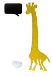Miarka wzrostu żyrafa drewniana 125 cm żółta + tablica kredowa 32 x 44 cm w sklepie internetowym okazje24.eu
