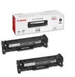 2 x Kaseta z czarnym (black) tonerem Canon CLBP-718Bk w sklepie internetowym Multikom.pl