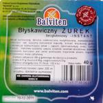 Błyskawiczny Żurek bezglutenowy - Balviten 40g w sklepie internetowym SchowekZdrowia.pl