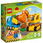 LEGO DUPLO 10812 Ciężarówka i koparka gąsienicowa w sklepie internetowym MojeKlocki24.pl 