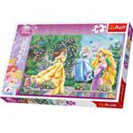 Puzzle 260 el. Spacer przed balem - Disney Princess w sklepie internetowym MojeKlocki24.pl 