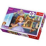 Puzzle 60 el. Przed pałacem - Disney w sklepie internetowym MojeKlocki24.pl 