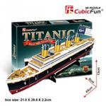 Puzzle 3D STATEK TITANIC mały w sklepie internetowym MojeKlocki24.pl 