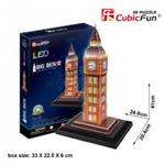 Puzzle 3D BIG BEN LED w sklepie internetowym MojeKlocki24.pl 