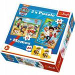 Puzzle 2w1 + Memory Psi Patrol w sklepie internetowym MojeKlocki24.pl 