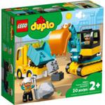 LEGO DUPLO 10931 Ciężarówka i koparka gąsienicowa w sklepie internetowym MojeKlocki24.pl 