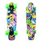 Fiszka deskorolka Penny board WORKER Colory 22" ABEC-11 - żółto-zielony w sklepie internetowym TopSlim