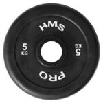 Talerz olimpijski gumowy Black-Pro HMS 5 kg - 5 kg w sklepie internetowym TopSlim