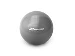 Piłka gimnastyczna Gym Ball 65 cm + pompka - srebrny w sklepie internetowym TopSlim