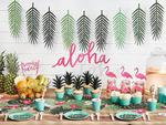 Hawajski baner Aloha na żyłce - 19 x 47 cm - 1 szt. w sklepie internetowym Partyshop Congee.pl