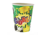 Kubeczki papierowe Gol - 270 ml - 6 szt. w sklepie internetowym Partyshop Congee.pl