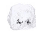 Sieć pajęcza z 2 pająkami - Pajęczyna Halloween - 60 g. p w sklepie internetowym Partyshop Congee.pl