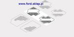 wykładziny / dywaniki podłogi gumowe Ford - tył II rząd 1423848 w sklepie internetowym Ford.sklep.pl