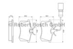 klocki hamulcowe Bosch - tył z czujnikiem w sklepie internetowym Ford.sklep.pl