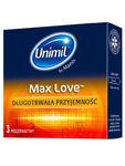 Unimil Max Love - długotrwała przyjemność (3 szt.) - 3 szt. w sklepie internetowym Esensa.pl 