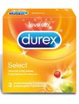 Durex Select - kolorowe i smakowe (3 szt.) - Mix 3 szt. w sklepie internetowym Esensa.pl 