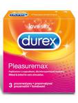 Durex Pleasuremax - z wypustkami (3 szt.) - 3 szt. w sklepie internetowym Esensa.pl 