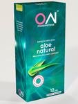 Okamoto ON Aloe Natural - ultracienka prezerwatywa z wyciągiem z aloesu (12 szt.) - 12 szt. w sklepie internetowym Esensa.pl 