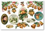 Papier ryżowy Stamperia DFS 221 Victorian Christmas Bells w sklepie internetowym Serwetnik.pl