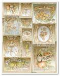 Papier do decoupage Ferrario 301 W stylu ART DECO w sklepie internetowym Serwetnik.pl