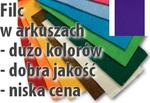 Filc arkusz DECORA ultramaryna 20x30 w sklepie internetowym Serwetnik.pl