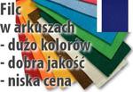 Filc arkusz DECORA niebieski ciemny 20x30 w sklepie internetowym Serwetnik.pl
