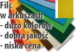 Filc arkusz DECORA miodowy 20x30 w sklepie internetowym Serwetnik.pl