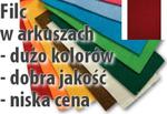 Filc arkusz DECORA bordowy 20x30 w sklepie internetowym Serwetnik.pl