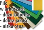 Filc arkusz DECORA pomarańcz jasny 20x30 w sklepie internetowym Serwetnik.pl