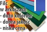 Filc arkusz DECORA niebieski jasny 20x30 w sklepie internetowym Serwetnik.pl