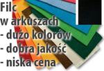 Filc arkusz DECORA czarny 20x30 w sklepie internetowym Serwetnik.pl