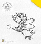 Stempel akrylowy Nellie's Choice Clear Stamp SWE001 SWEET ELIN Star w sklepie internetowym Serwetnik.pl