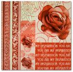 Serwetka do decoupage 2569 Róża - You are my inspiration w sklepie internetowym Serwetnik.pl