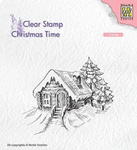 Stempel akrylowy Nellie's Choice Clear Stamp CT030 CHRISTMAS TIME w sklepie internetowym Serwetnik.pl