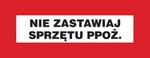 Nie zastawiaj sprzętu przeciwpożarowego w sklepie internetowym Sklep-ppoz.pl
