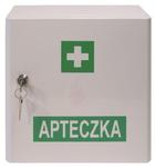 Przemysłowa apteczka pierwszej pomocy "VERA 4" w metalowej szafce z wyposażeniem B INTER w sklepie internetowym Sklep-ppoz.pl