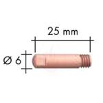 Końcówka prądowa M6x25mm w sklepie internetowym Sklep-ppoz.pl