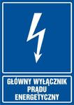 Tablica: Główny wyłącznik energetyczny prądu w sklepie internetowym Sklep-ppoz.pl