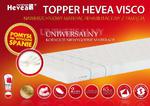 Hevea topper Visco 200x140 w sklepie internetowym Kraina Materacy