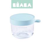 Beaba Pojemnik sÃÂoiczek szklany z hermetycznym zamkniÃÂciem 150 ml light blue w sklepie internetowym PureGreen.pl