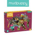 Mudpuppy Puzzle konturowe sÃÂoÃÂ AfrykaÃÂskie safari 300 elementÃÂ³w 7+ w sklepie internetowym PureGreen.pl
