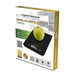 Waga kuchenna Esperanza Lemon EKS002K (kolor czarny) w sklepie internetowym PureGreen.pl