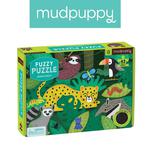 Mudpuppy Puzzle sensoryczne z miÃÂkkimi aplikacjami Tropikalny las 42 elementy 3+ w sklepie internetowym PureGreen.pl