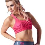 Crop top - stanik sportowy Raging rÃÂ³ÃÂ¼owy Olimp w sklepie internetowym PureGreen.pl