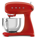 Mikser planetarny SMEG SMF03 FULL czerwony w sklepie internetowym PureGreen.pl