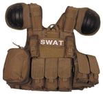 Kamizelka taktyczno-modularna z ładownicami SWAT - COYOTE TAN w sklepie internetowym Vest.pl